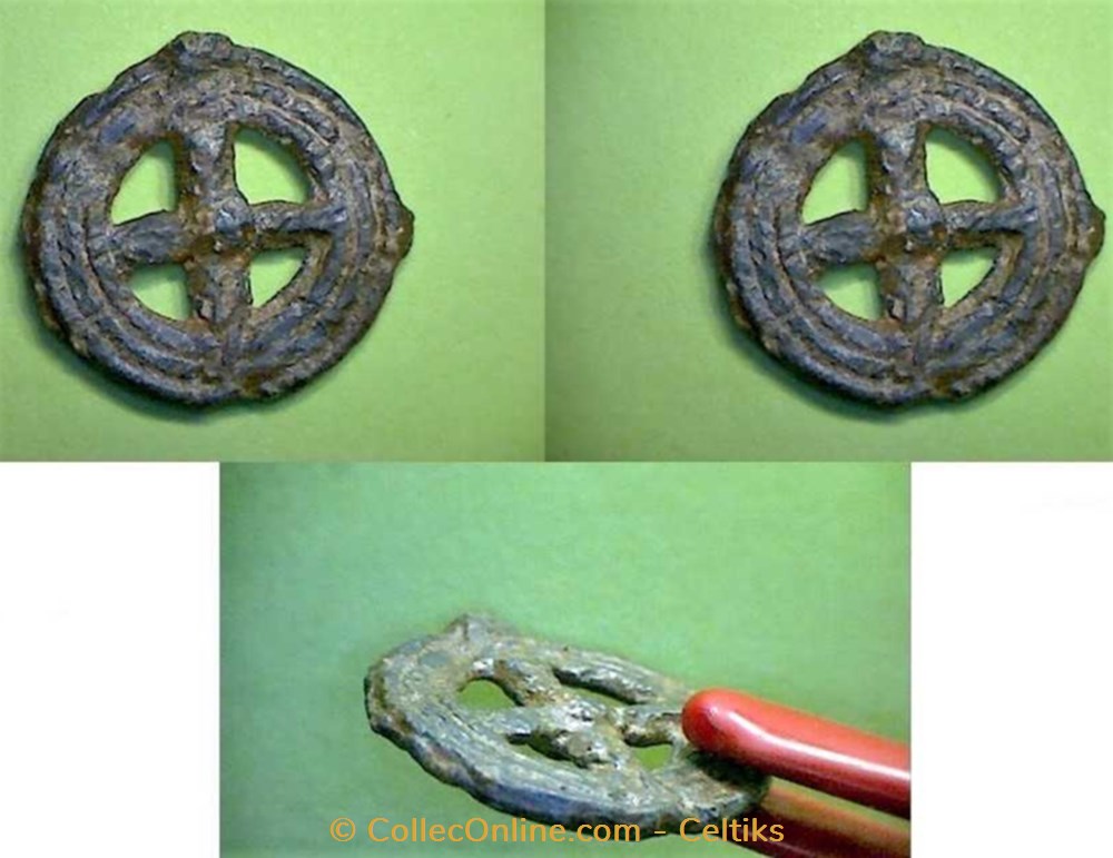 rouelle potin (f) art antiquites archeologie europe rouelle potin f