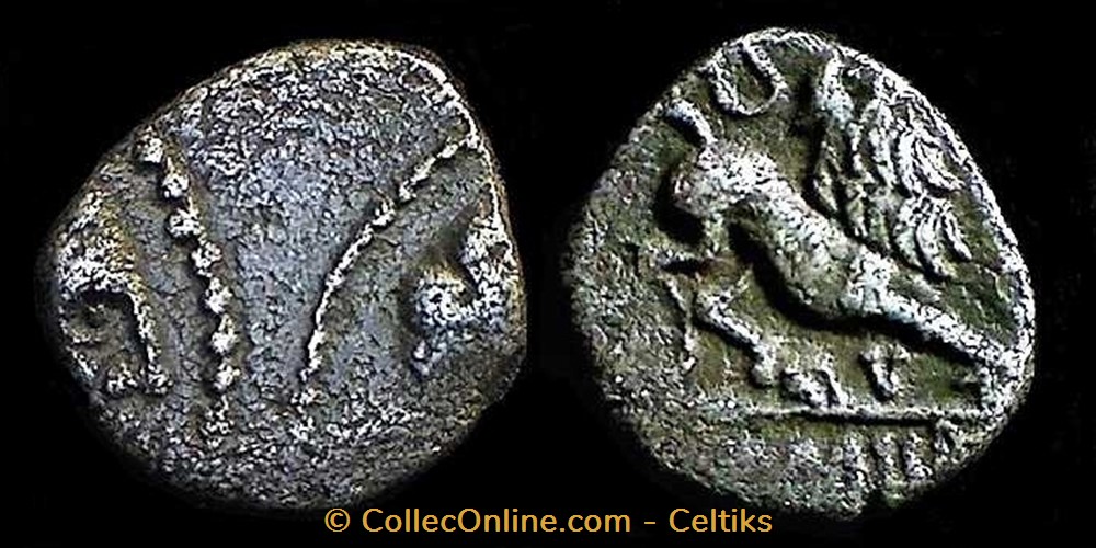 denier IIPOMIID monnaies antiques a celtes denier iipomiid