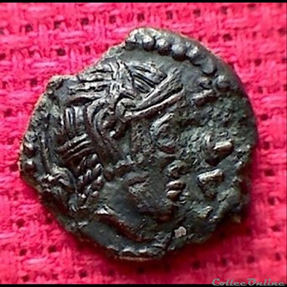 monnaie antique gauloise aigle