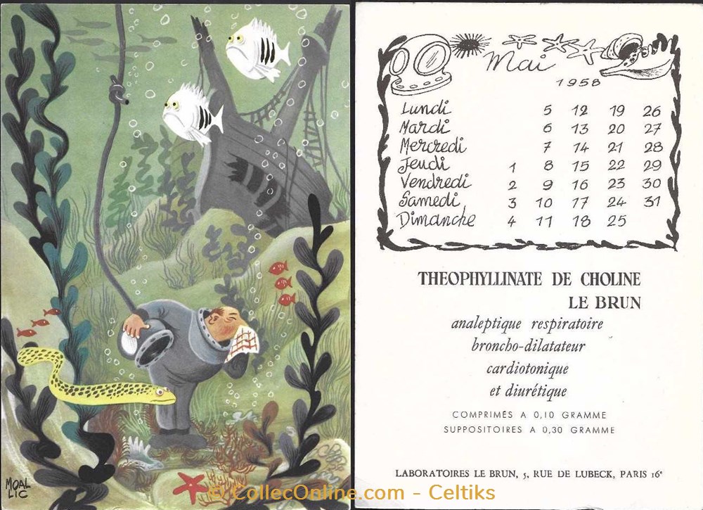 science pharmacie laboratoire le brun 1958 moal lic c