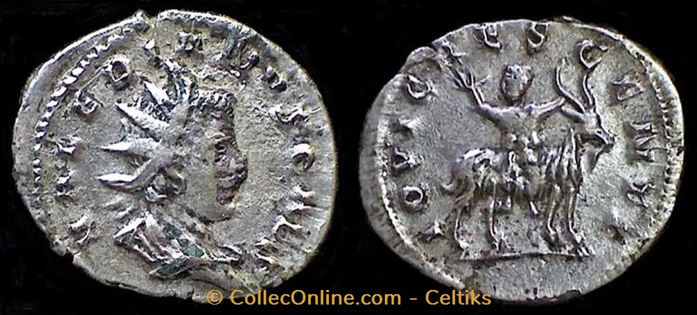 VALERIEN II monnaies antiquite av jc ap romaines republicaines imperiales valerien ii