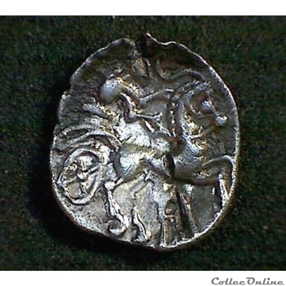 série 490 ? fraction à l'aurige monnaie antique gauloise serie 490 fraction a aurige