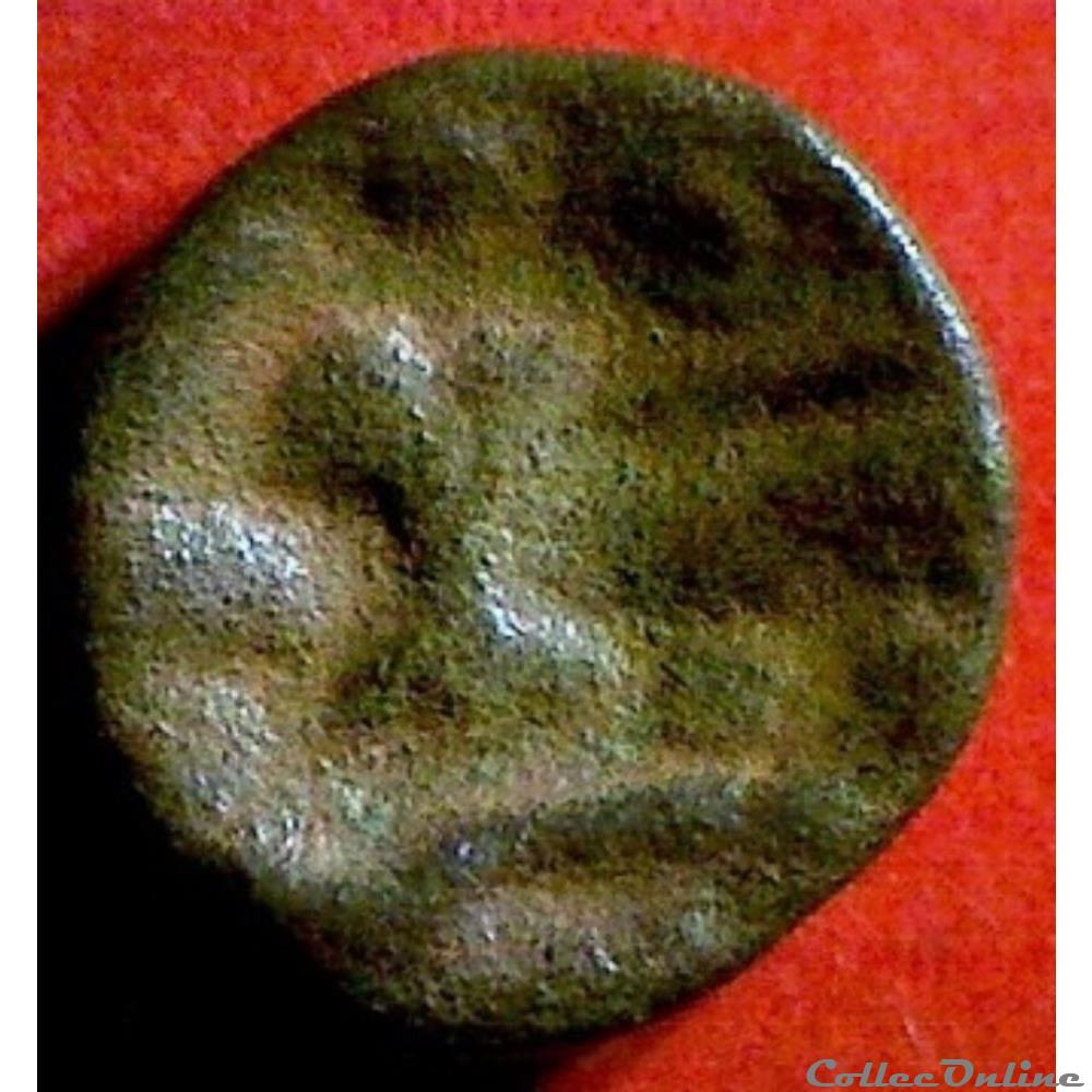 série 41 A DT 261 quart de statère à l'arbre et à la ligne brisée monnaie antique gauloise serie 41 a dt 261 quart de statere a arbre et a la ligne brisee