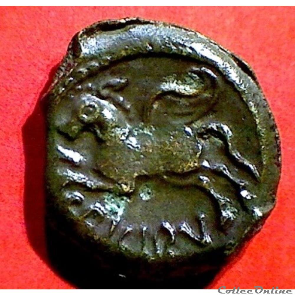 série 63 DT 554 bronze CRICIRV monnaie antique gauloise serie 63 dt 554 bronze cricirv
