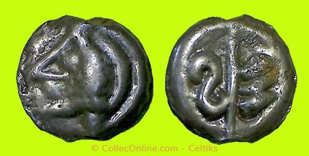 potin aux chevrons monnaies antiques celtes potin aux chevrons