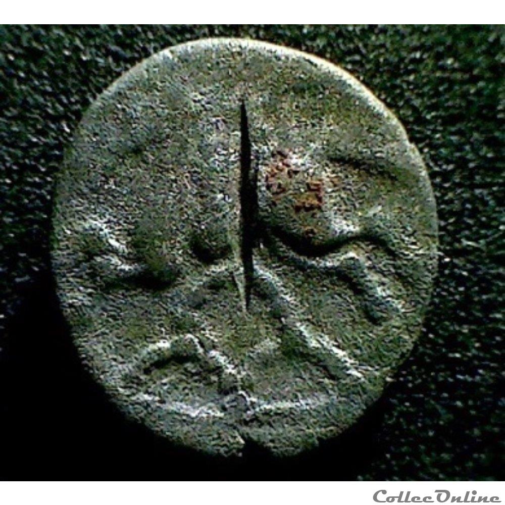 DT série 377 minimi d'argent à la tête de Pallas monnaie antique gauloise dt serie 377 minimi argent a la tete de pallas
