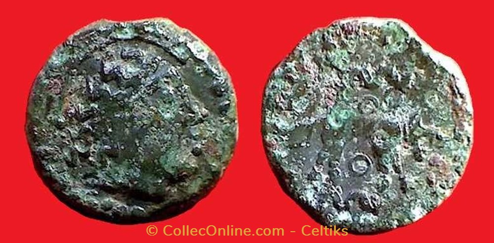 monnaies antiquite av jc ap celtes bronze au loup