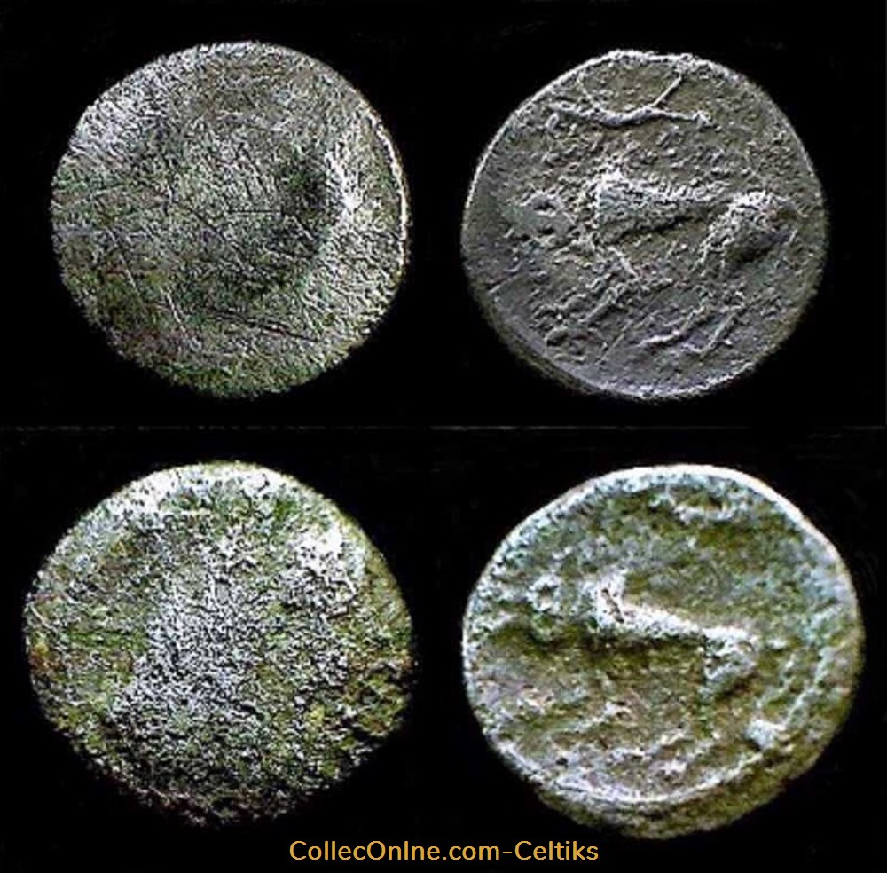 fraction au loup monnaies antiques celtes fraction au loup