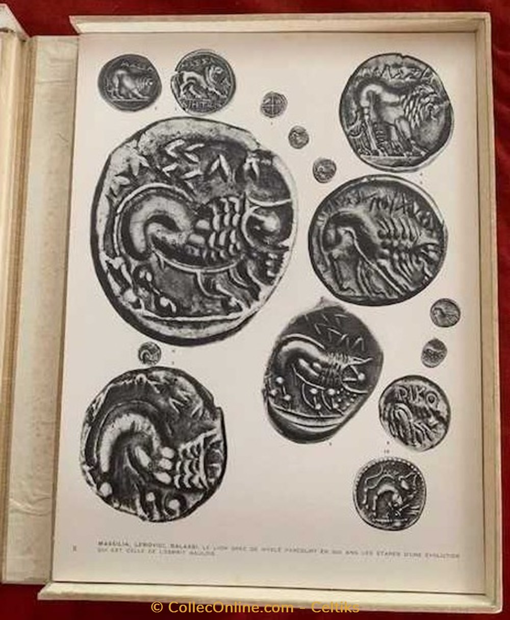L'ART GAULOIS dans les médailles 4 monnaies livres ouvrages l art gaulois dans les medailles