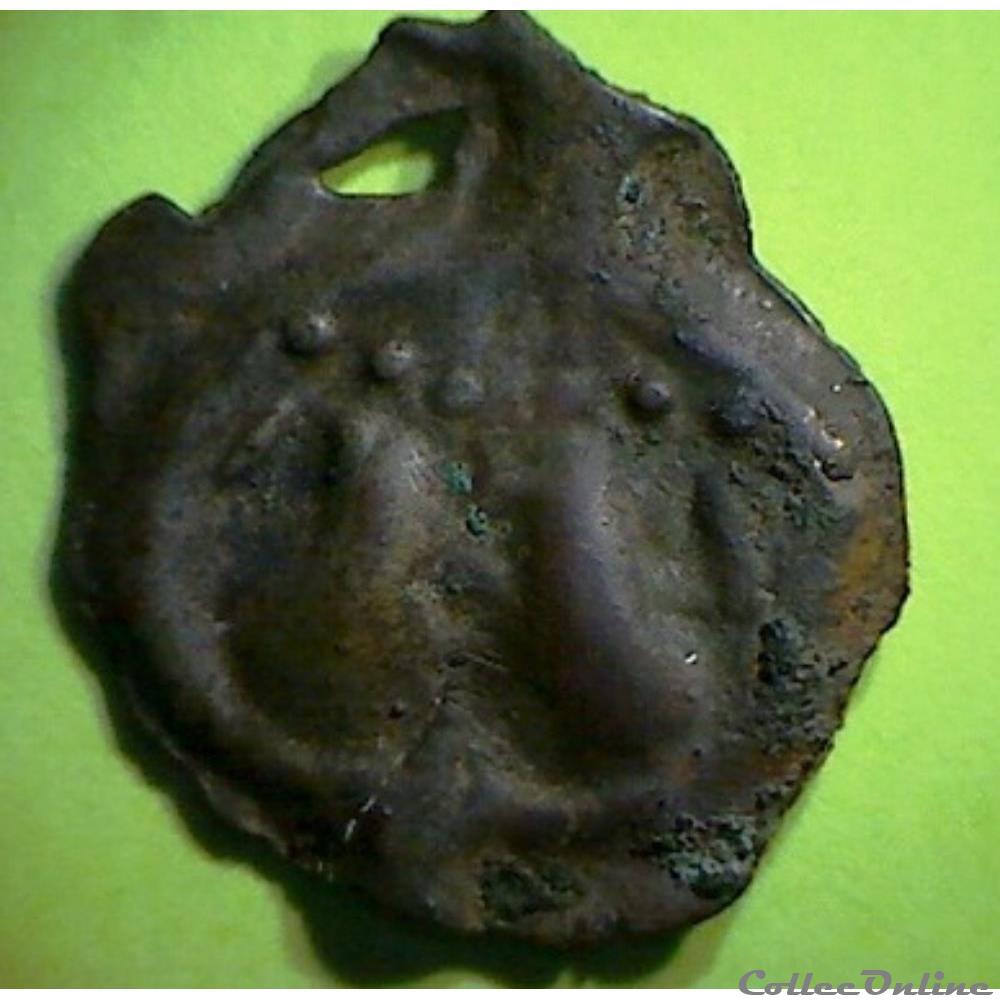 Série 968 DT S 3264 A potin tête janiforme monnaie antique gauloise serie 968 dt s 3264 a potin tete janiforme