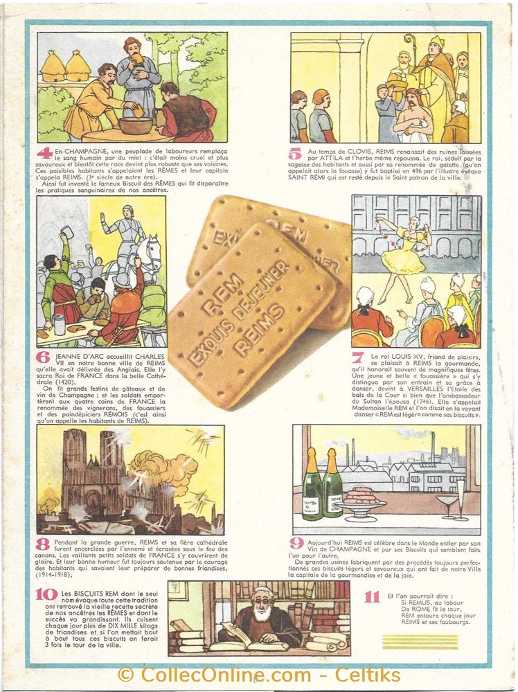 protège cahier - biscuit REM 2 objets publicitaires cahiers protege cahier biscuit rem