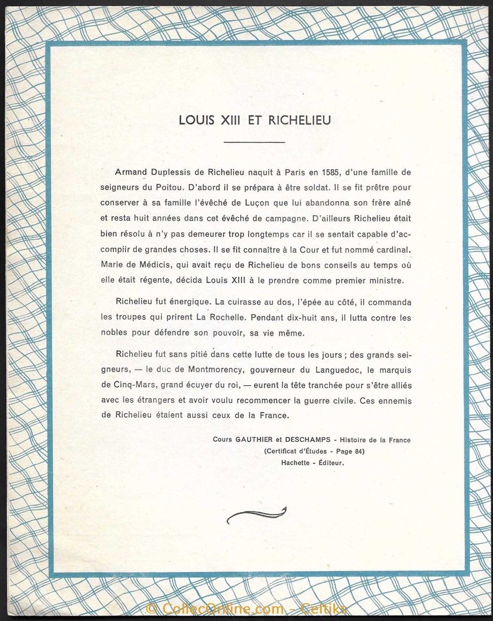 protège cahier - histoire documents anciens buvards cahiers illustres protege cahier histoire