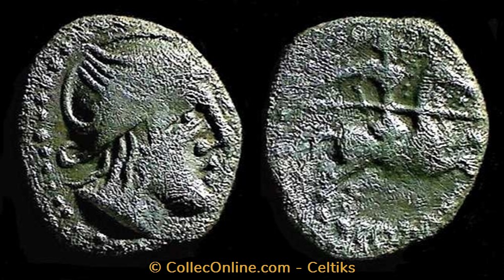 monnaies antiques celtes denier au cavalier coma