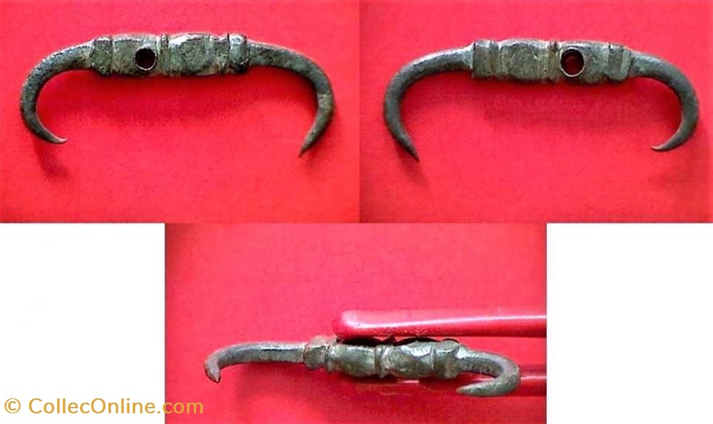 art antiquites archeologie europe agrafe