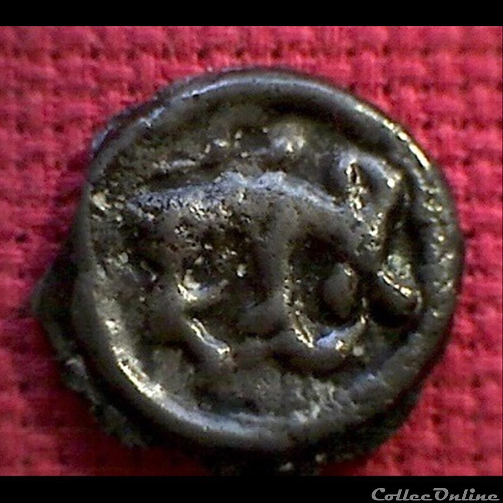 loup monnaie antique gauloise loup