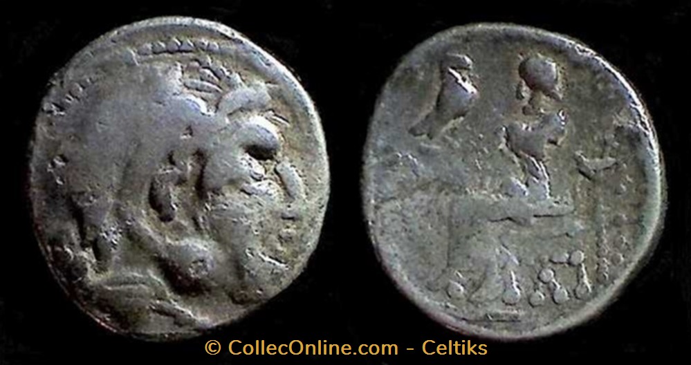 DANUBE - imitation de PHILIPPE III de MACEDOINE monnaies antiques celtes danube imitation de philippe iii de macedoine