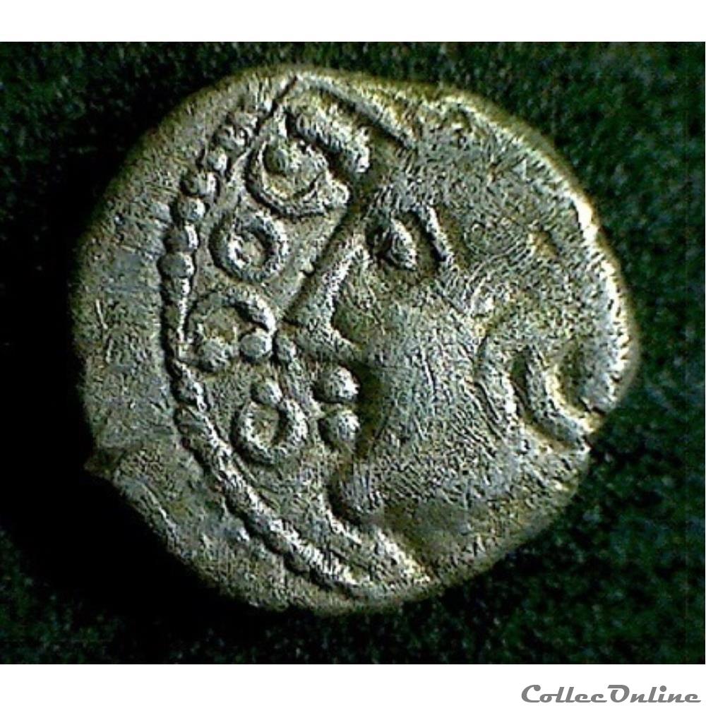 série 944 DT 3245 var quinaire Q.DOCI / SAMF ( F entre les jambes arrières ) monnaie antique gauloise serie 944 dt 3245 var quinaire q doci samf f entre les jambes arrieres