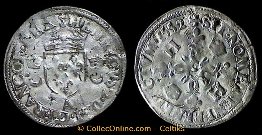 monnaie france a royale henri ii