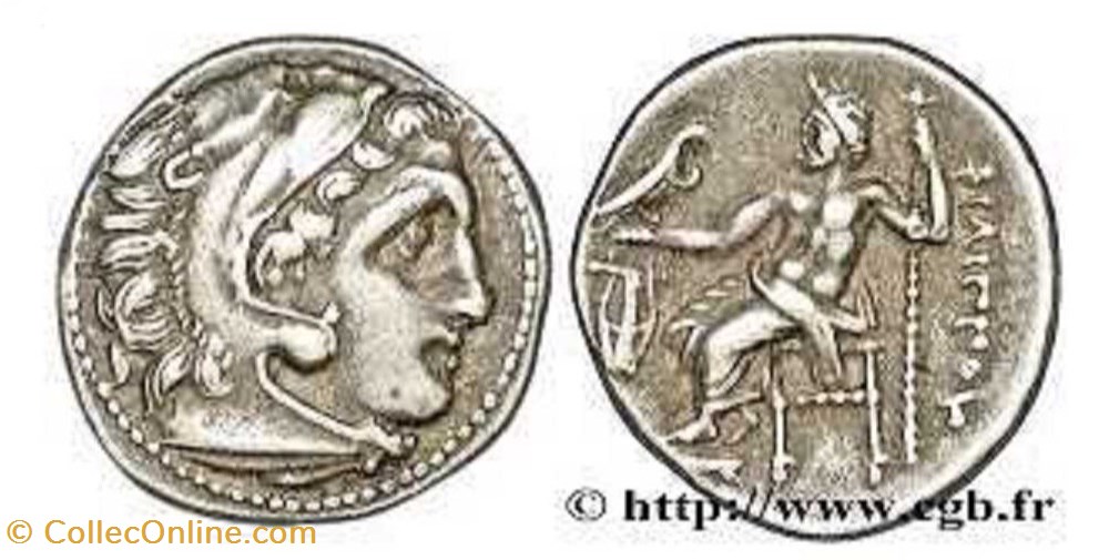 DANUBE - imitation de PHILIPPE III de MACEDOINE monnaies antiques celtes danube imitation de philippe iii de macedoine