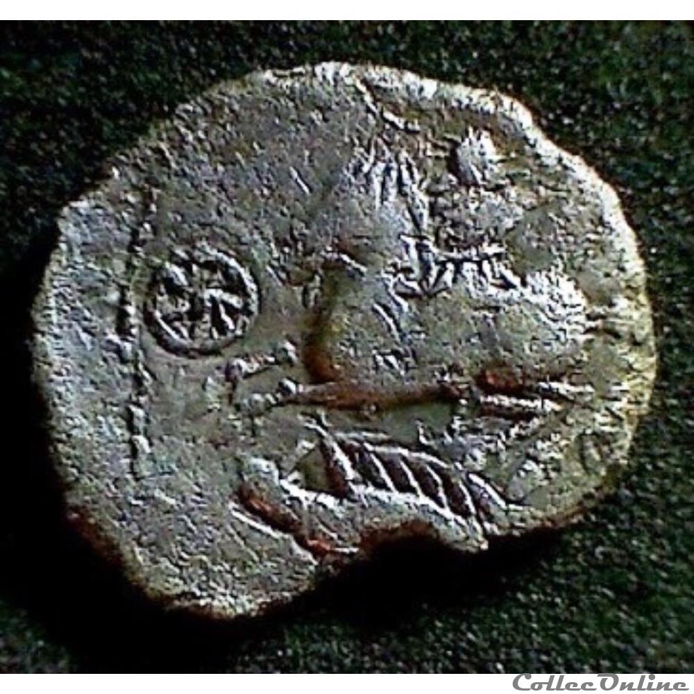 série 1094 DT 3453 drachme de " cheverny " tête et cavalier à gauche monnaie antique gauloise serie 1094 dt 3453 drachme de cheverny tete et cavalier a gauche