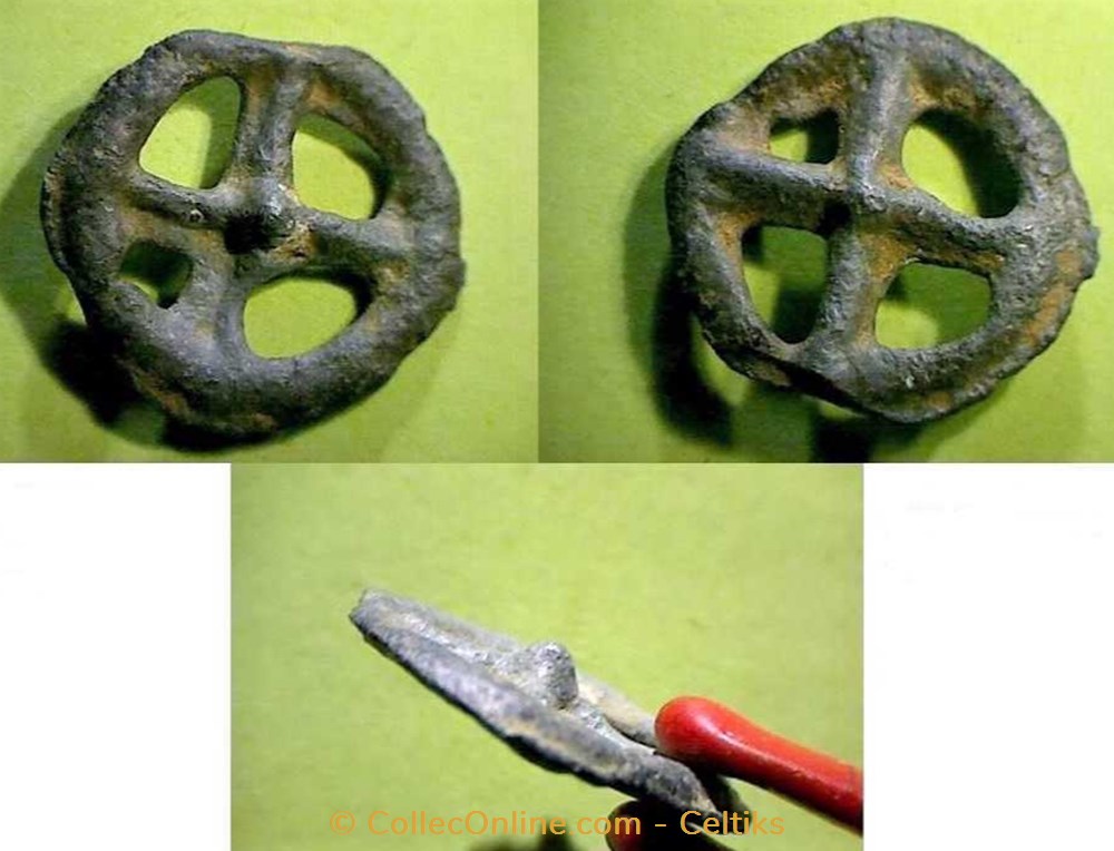 rouelle potin (c) art antiquites archeologie europe rouelle potin c