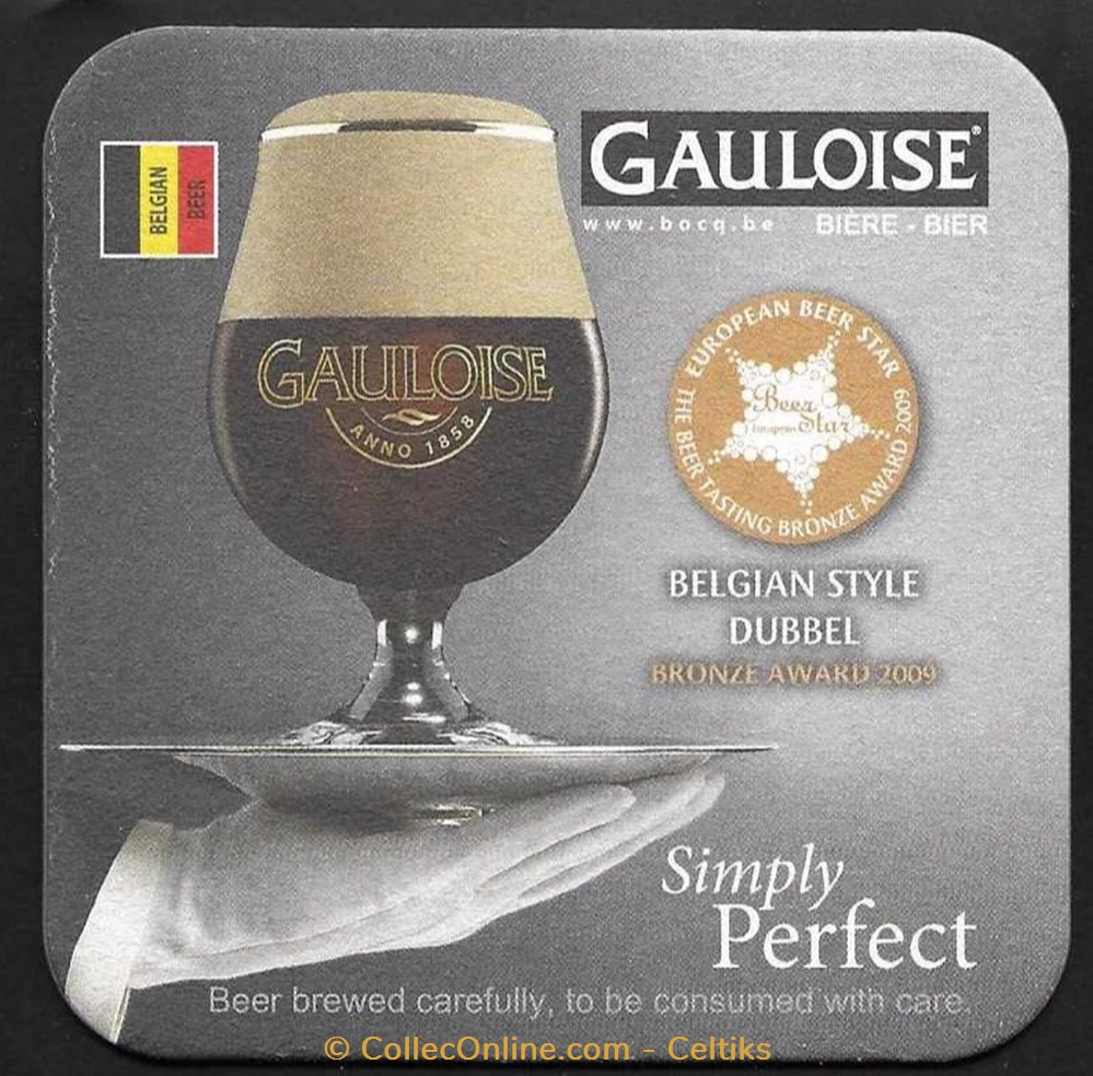 SOUS BOCK - la gauloise art de table argenterie bistrot alimentation sous bock la gauloise