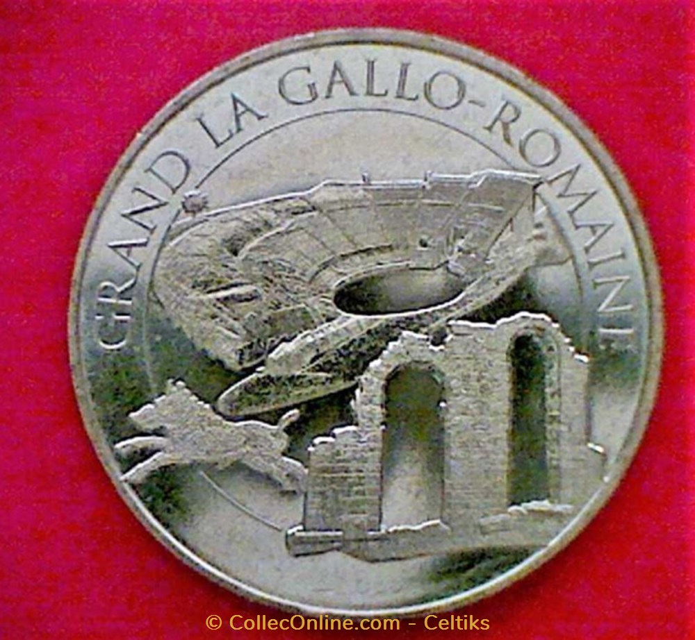 medailles france touristiques medaille grand la gallo romaine