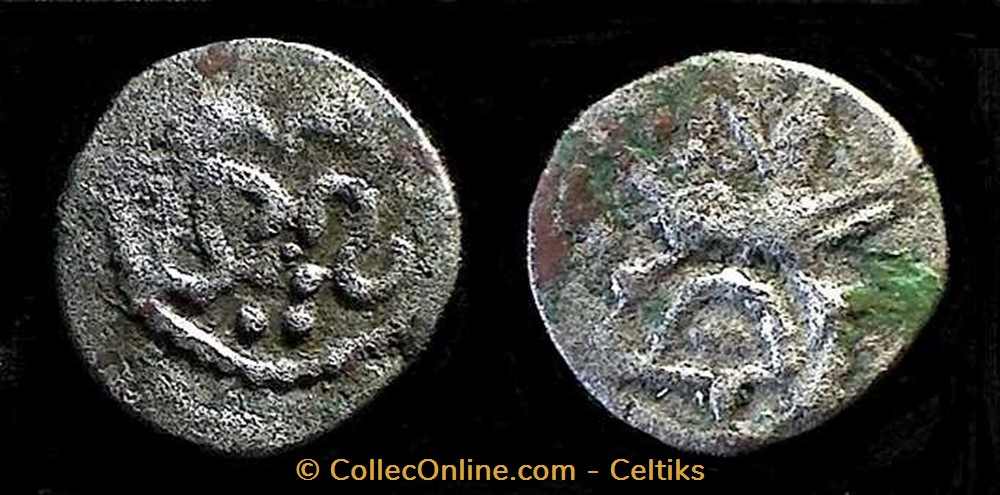 monnaie antique av jc ap gauloise obole du pont de la chaloire