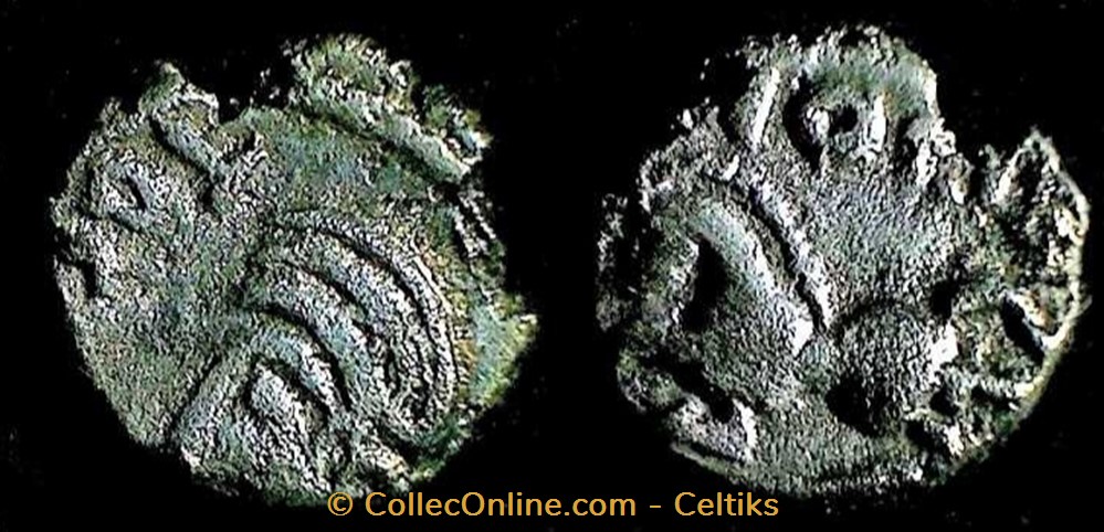 denier TOGIRIX monnaies antiques a celtes denier togirix