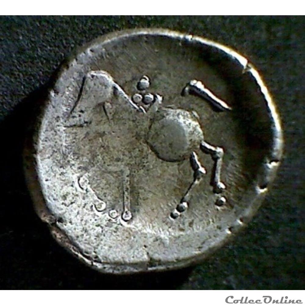 tétradrachme type de SATTELKOPFPERD monnaie antique gauloise tetradrachme type de sattelkopfperd