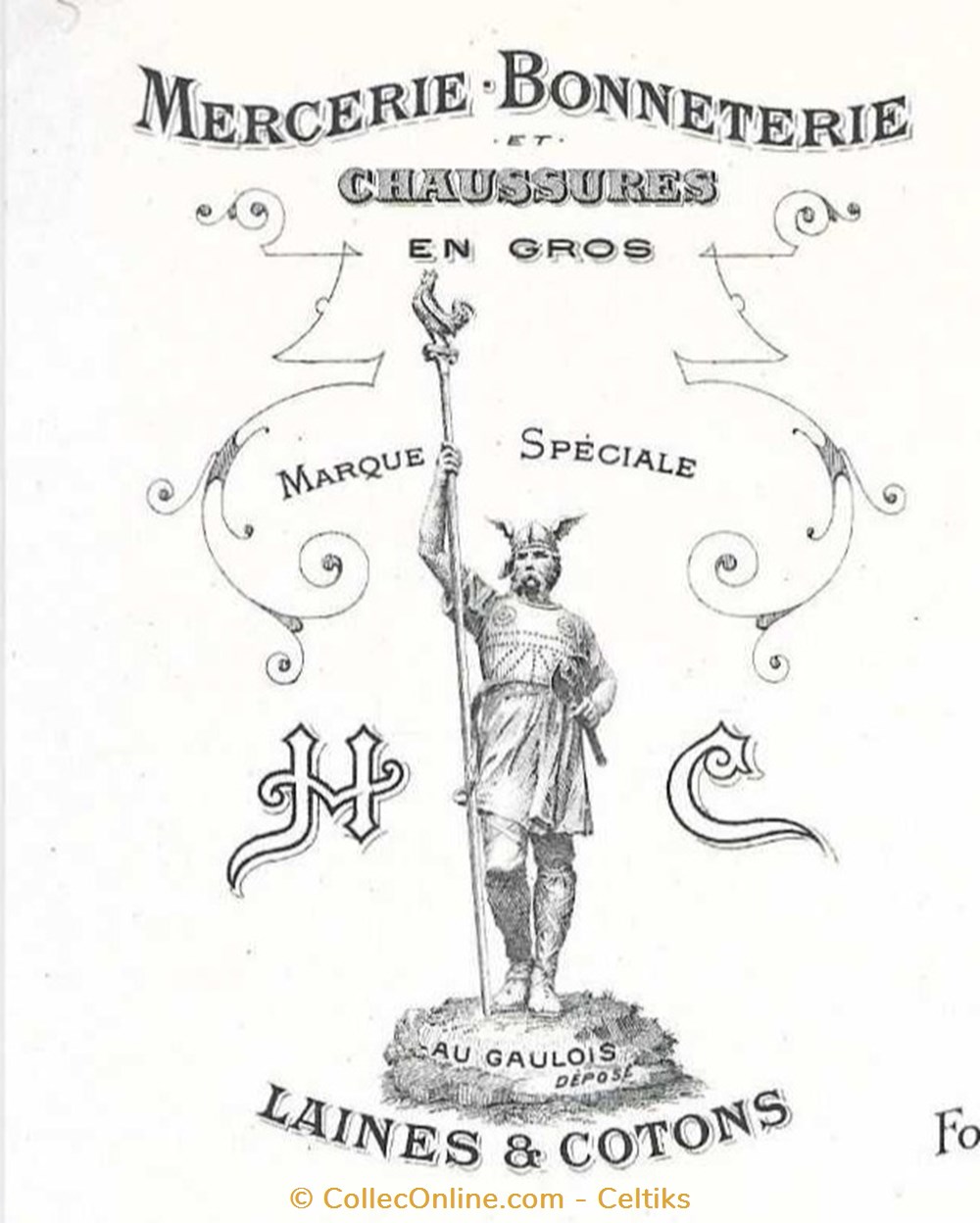 facture - H . CHOCAT documents anciens factures commerciaux facture h chocat