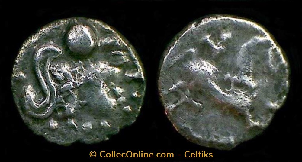 minimi à la tête casquée monnaies antiques celtes minimi a la tete casquee
