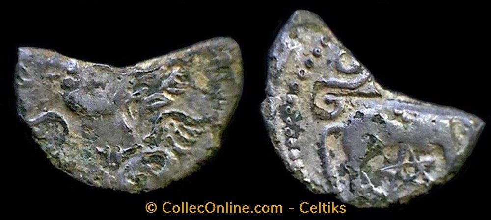 denier ATEVLA / VLATOS a monnaies antiques celtes denier atevla vlatos a