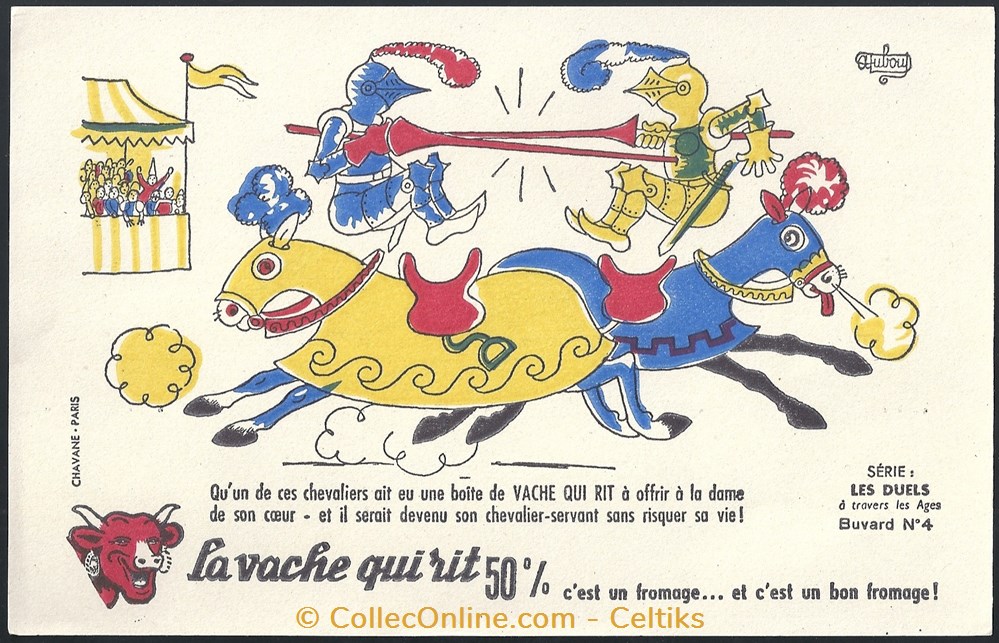 DUBOUT - duel 3 objets publicitaires buvards dubout duel