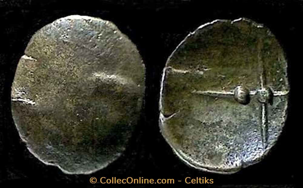 obole scyphate monnaies antiques celtes obole scyphate