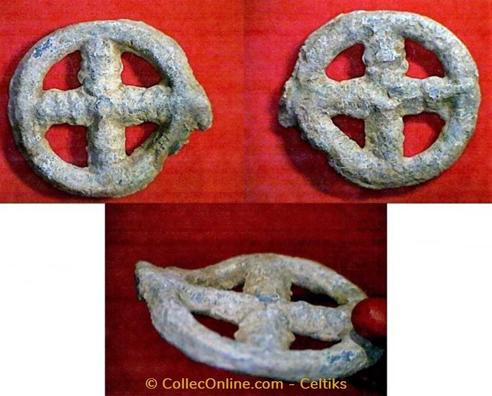 art antiquites archeologie europe rouelle plomb b