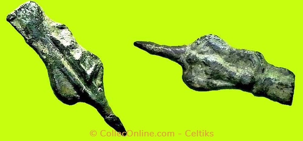 potin tête casquée et bandeau parallèle monnaies antiques celtes potin tete casquee et bandeau parallele