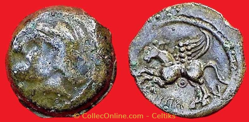 bronze CRICIR V type 3 monnaies antiques a celtes bronze cricir v type 3