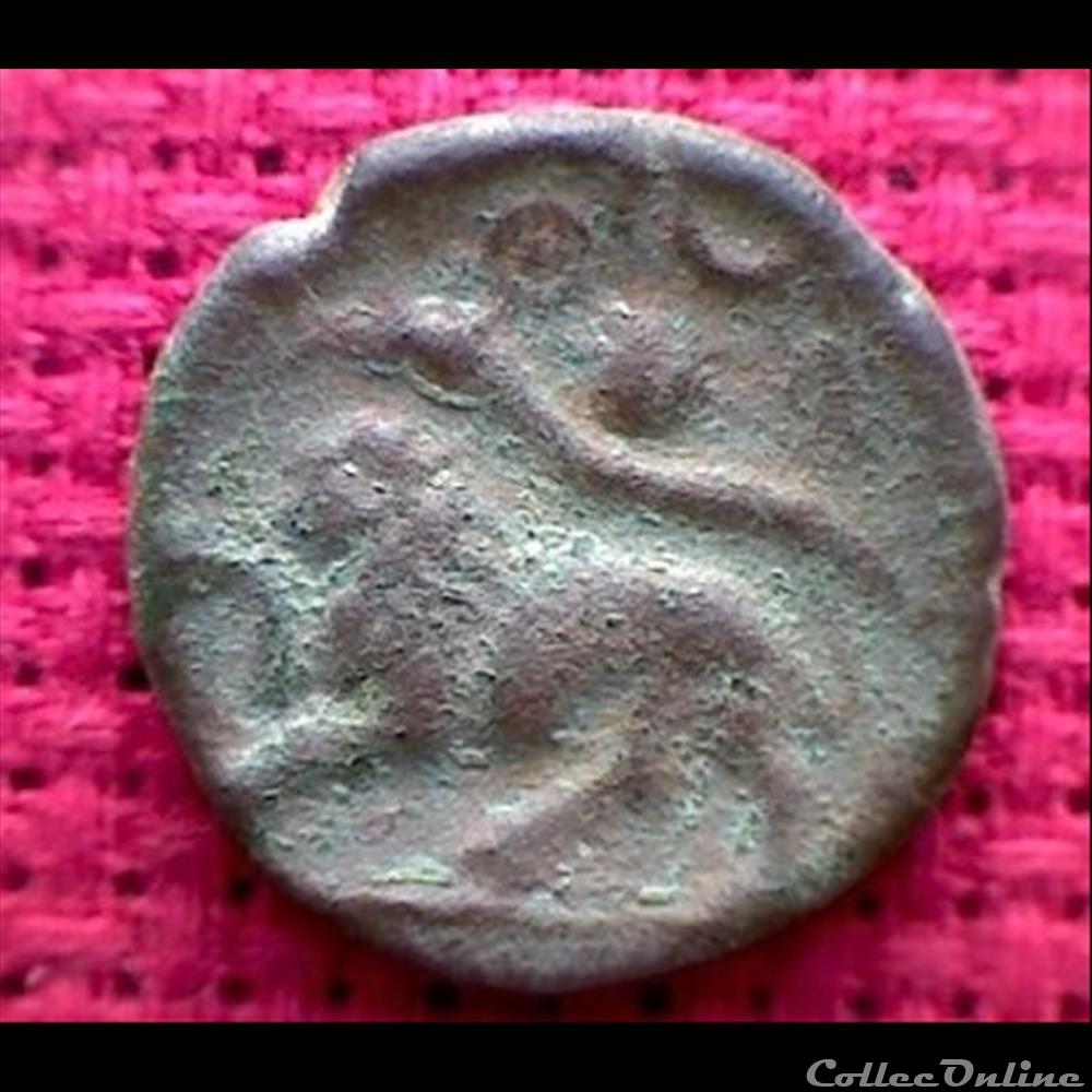 serpent monnaie antique gauloise serpent