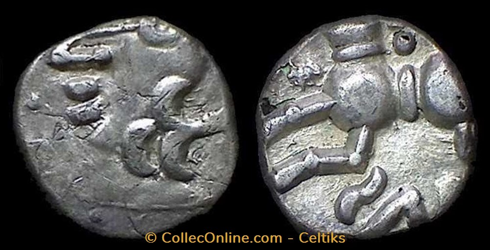 denier IMIOCI / SAM monnaies antiques celtes denier imioci sam