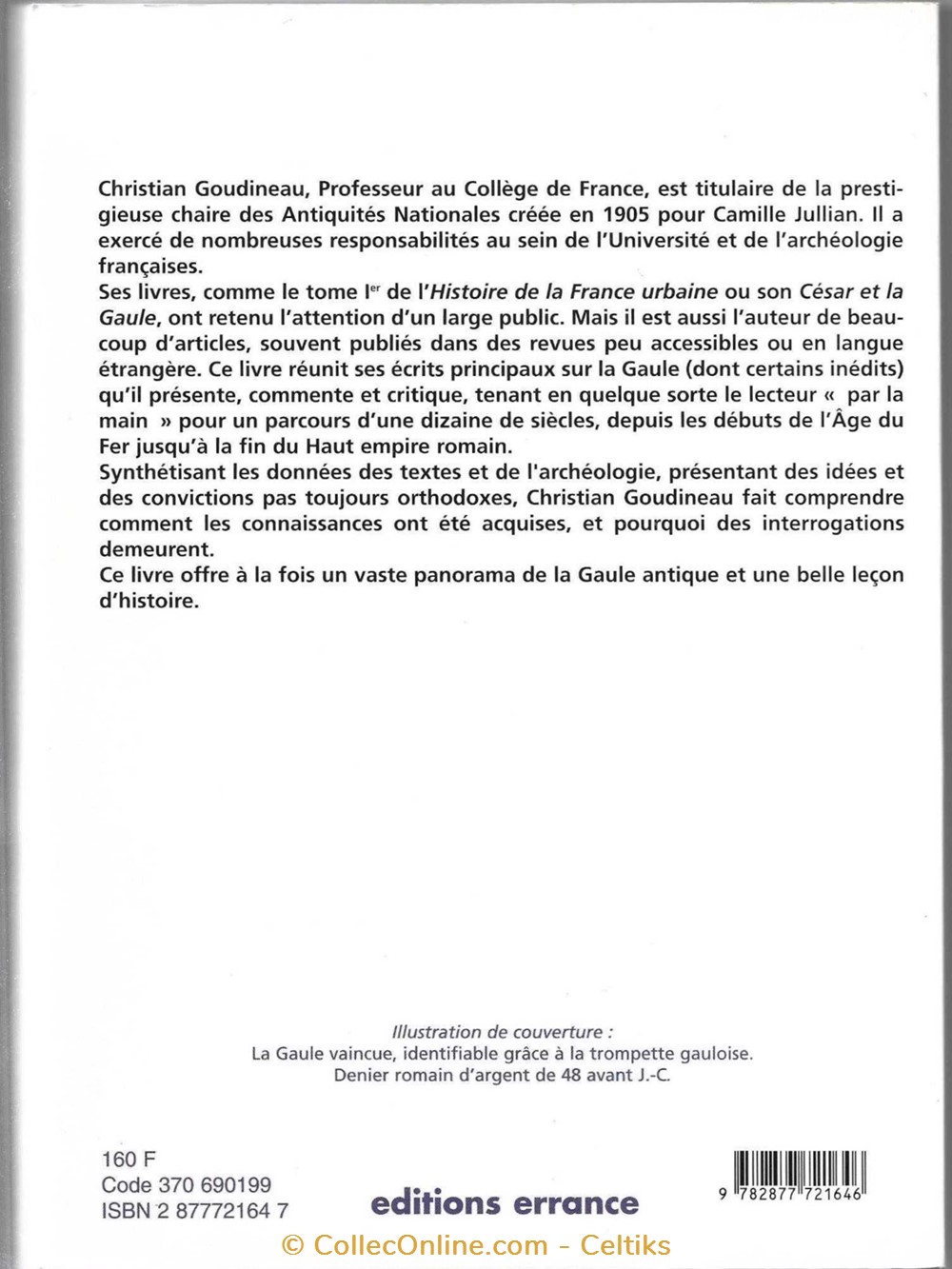 étude - regard sur la GAULE livres bd revues etude regard sur la gaule