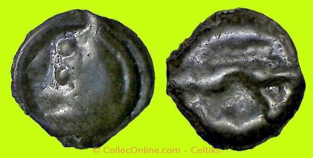 potin au sanglier enseigne - a monnaies antiques celtes potin au sanglier enseigne a