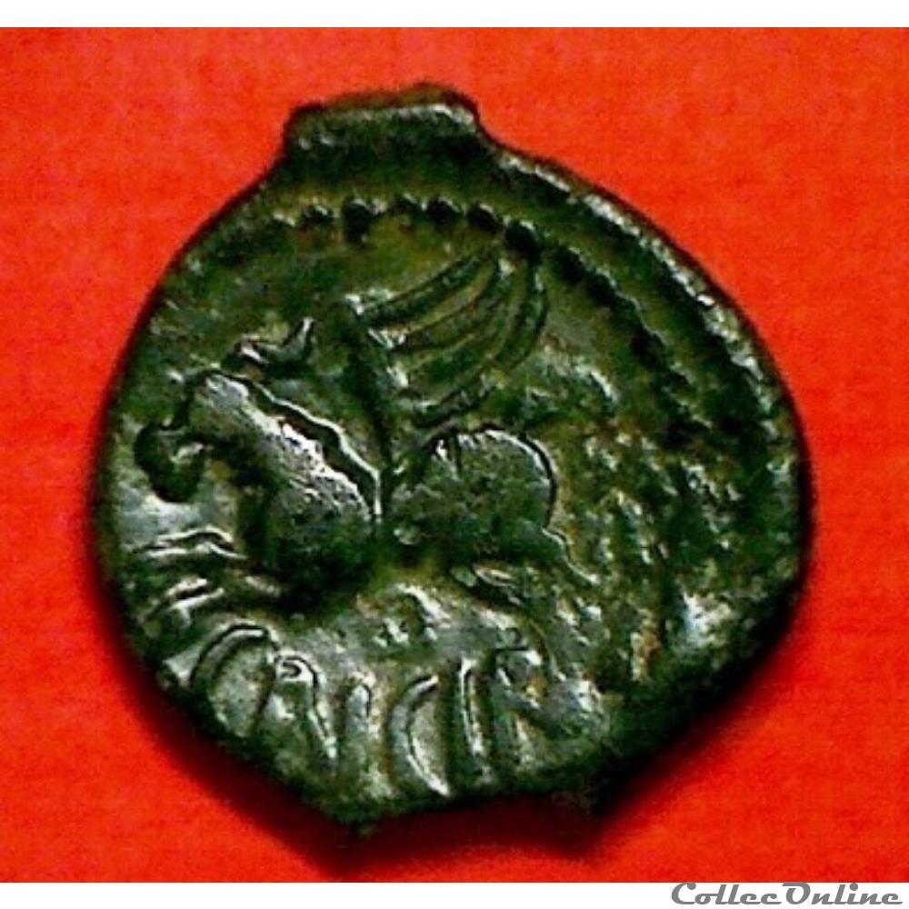 série 63 DT 555 bronze CRICIR monnaie antique gauloise serie 63 dt 555 bronze cricir