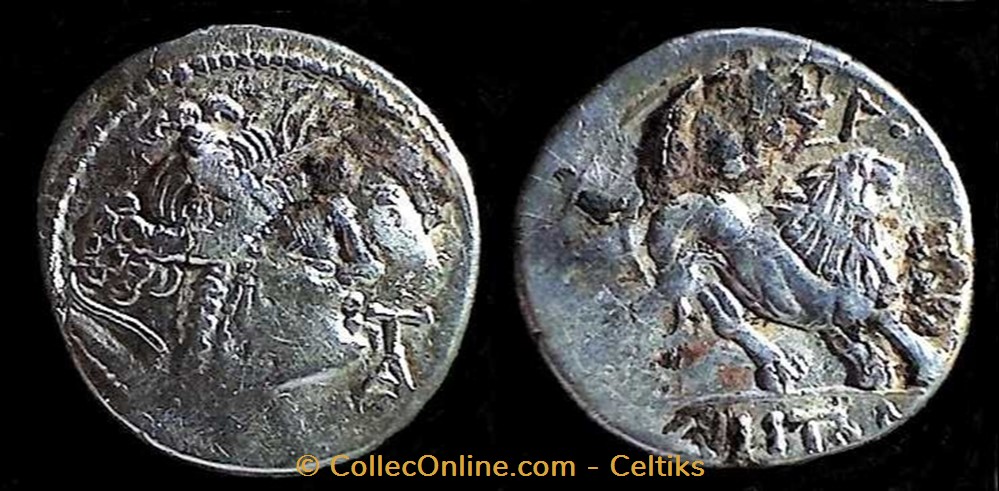 saucé - drachme légère monnaie antique av jc ap gauloise sauce drachme legere
