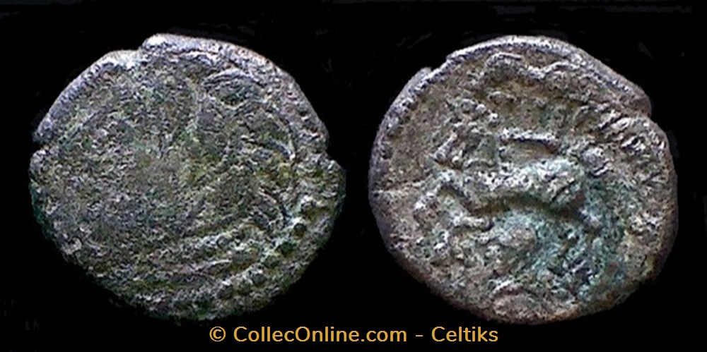 drachme à la petite tête monnaies antiques celtes drachme a la petite tete