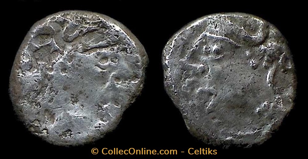 monnaies antiques celtes denier kaletedoy