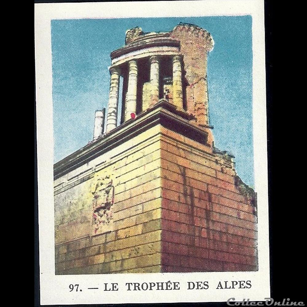 le trophée des alpes chromo image alimentaire touristique le trophee des alpes