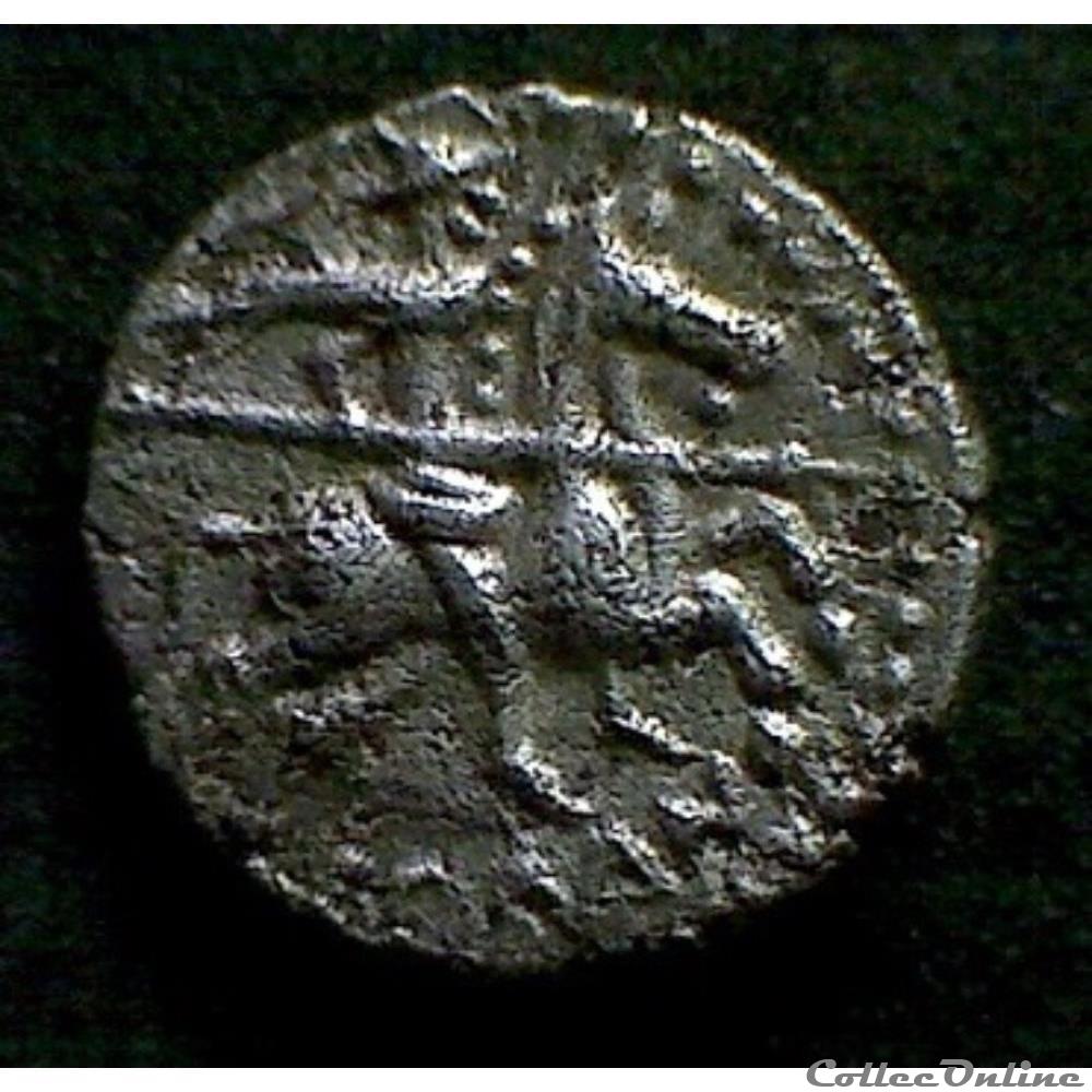 série 869 DT 3142 denier au cavalier COSII / COMA monnaie antique gauloise serie 869 dt 3142 denier au cavalier cosii coma