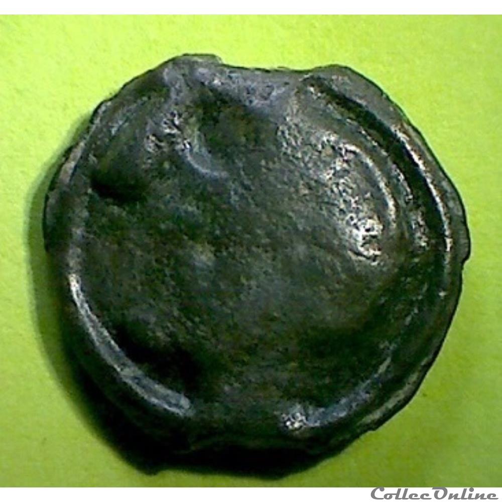 série 1139 potin à la tête diabolique monnaie antique gauloise serie 1139 potin a la tete diabolique