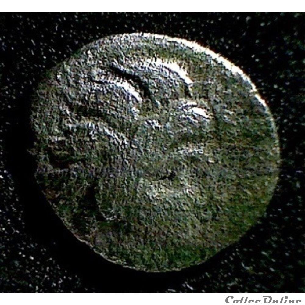série 1088 DT 3431 var fraction au cheval et au bouclier monnaie antique gauloise serie 1088 dt 3431 var fraction au cheval et au bouclier